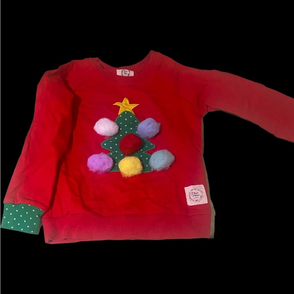Other - Olive Mae Christmas tree 🎄 Pom Pom sweater size 6.